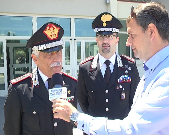 CARABINIERI LOCRI: IN VISITA IL COMANDANTE INTERREGIONALE GEN. RICCARDO AMATO - 