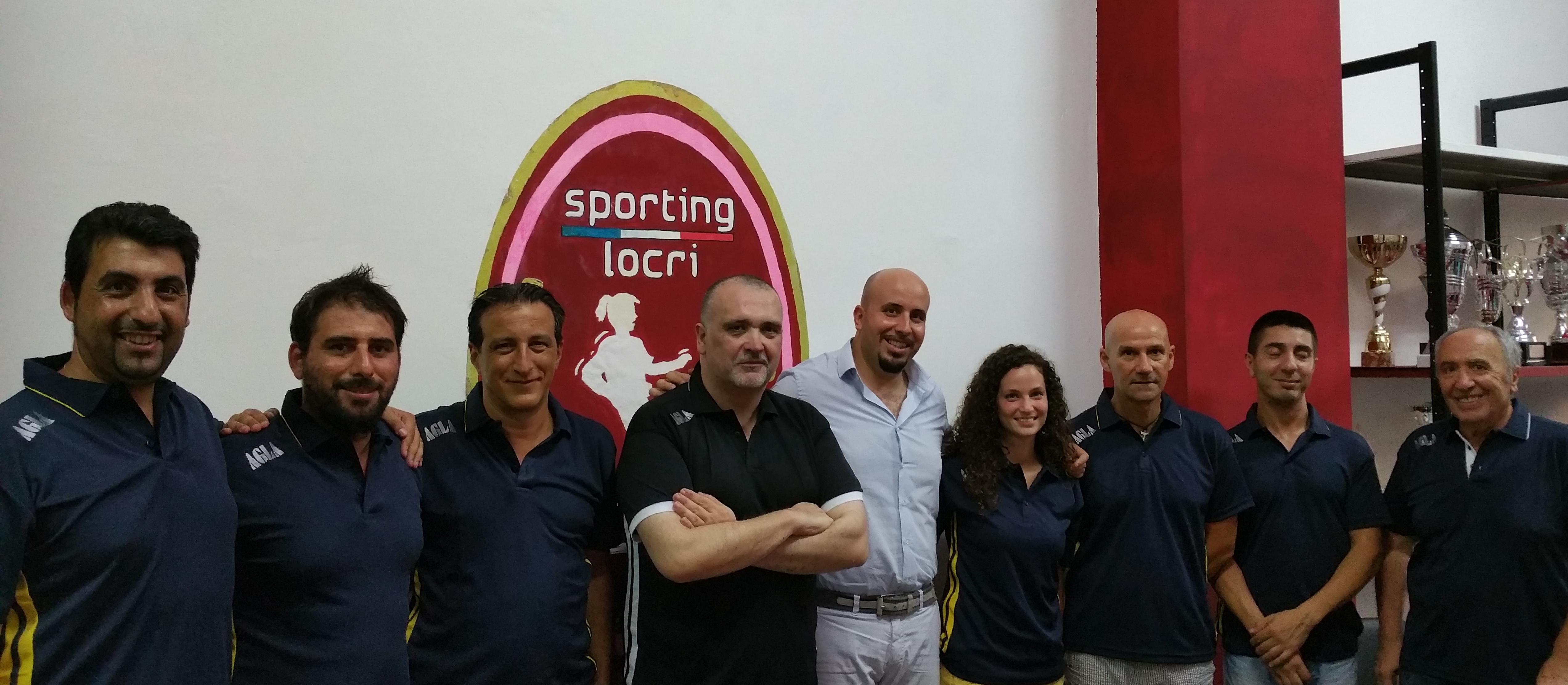 PRESENTATO LO STAFF TECNICO SPORTING LOCRI  - 