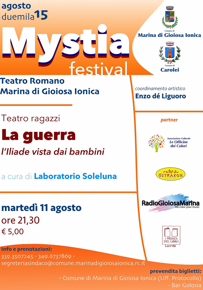 MARINA DI GIOIOSA: PROSEGUE CON SUCCESSO IL MYSTIA FESTIVAL - 