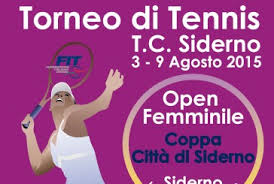 Siderno: al via le semifinali del torneo di tennis femminile - 