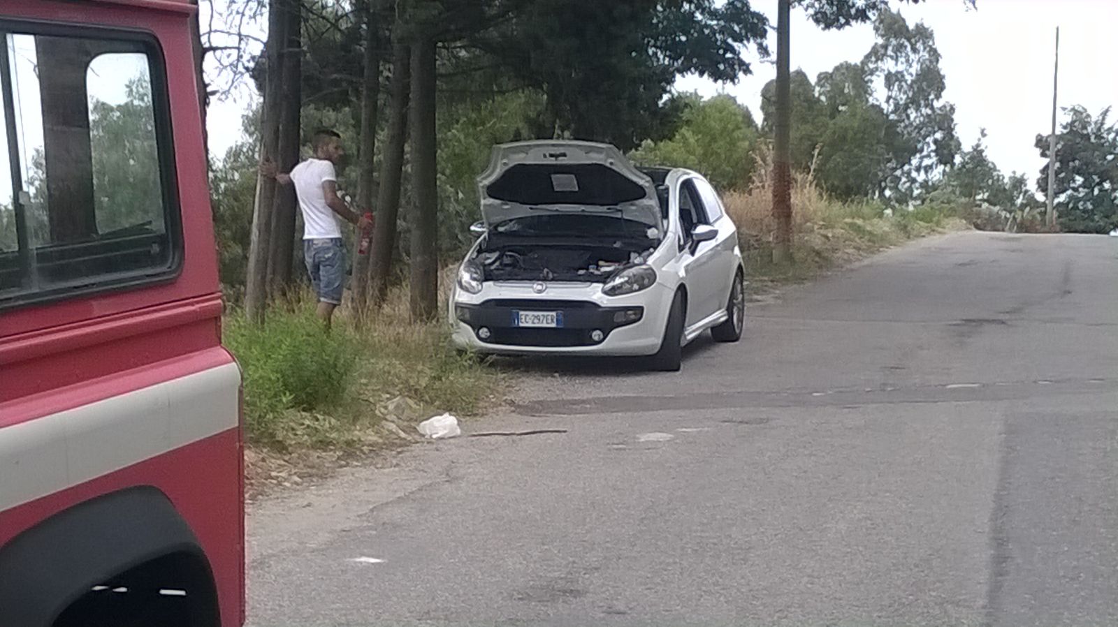 CAULONIA: APRE LO SPORTELLO DELL'AUTO E SI TROVA DAVANTI UN SERPENTE - 