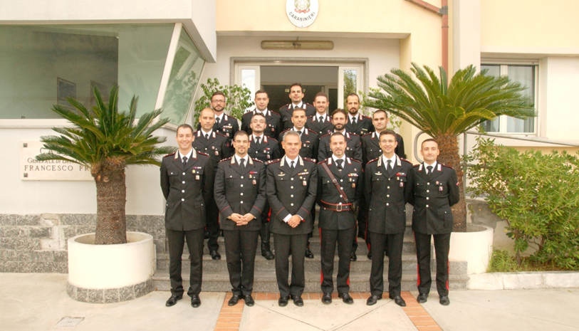 Visita del Gen. Rispoli alla Compagnia Carabinieri di Bianco. - 