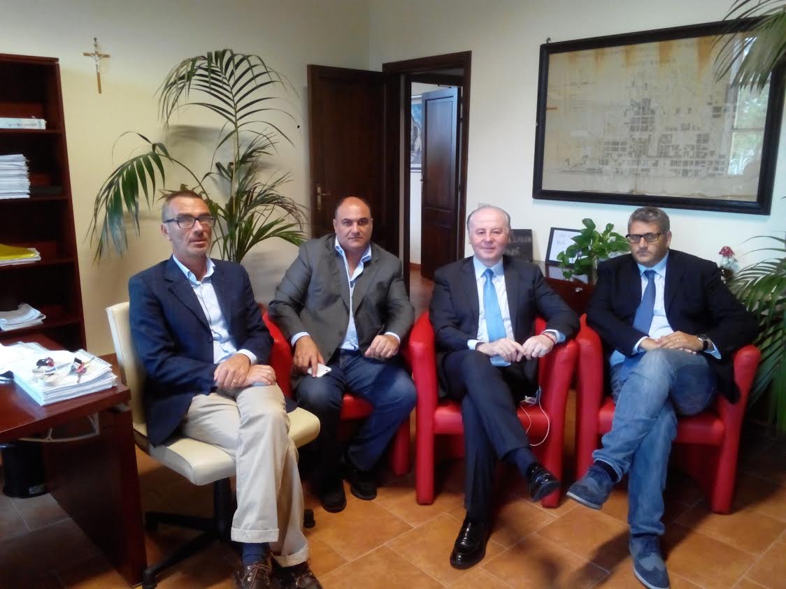 Locri, questa mattina visita del Presidente della Provincia Raffa - 