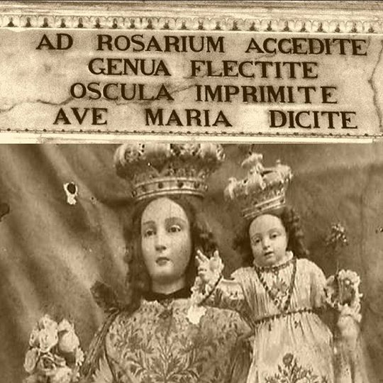 UN LIBRO SULLA STORIA DEL CULTO ALLA MADONNA DEL ROSARIO A BENESTARE - 