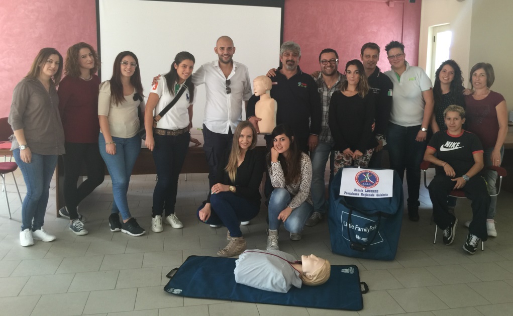 ARDORE: ORGANIZZATO IL PRIMO CORSO BLS FULL D DI PRIMO SOCCORSO - 