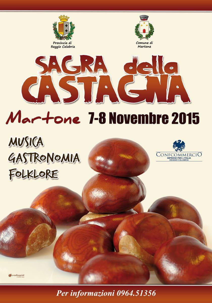 MARTONE: AL VIA LA SAGRA DELLE CASTAGNE 2015 - 