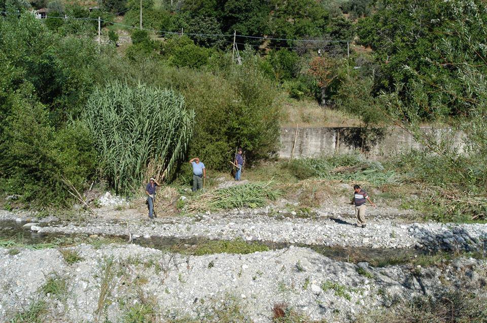 MAMMOLA: CALABRIA VERDE A LAVORO PER COMPLETARE IL PROGETTO DI MITIGAZIONE DEL 'FIUME CHIARO' - 