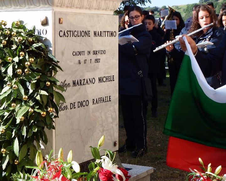 BOVALINO: UNA SOLENNE CERIMONIA IN RICORDO DI MICHELE MARZANO E RAFFAELE DE VICO - 