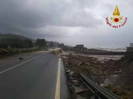 MALTEMPO: LA GIUNTA PROVINCIALE HA CHIESTO IL RICONOSCIMENTO DELLO STATO DI CALAMITA' NATURALE - 