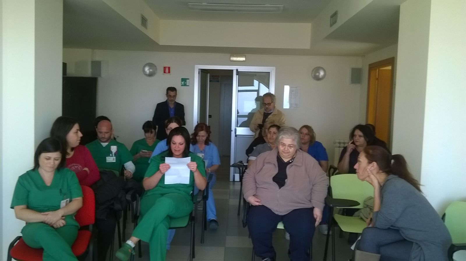 Reggio Calabria: il personale dell'Hospice protesta - 