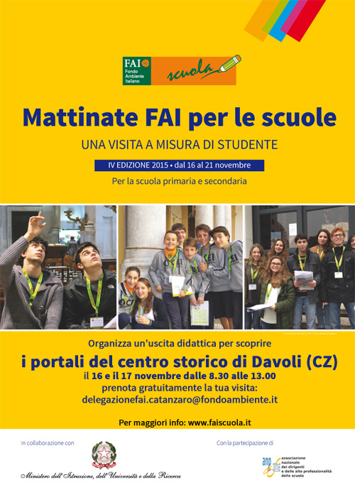 Mattinate FAI: Alla scoperta di Davoli - 