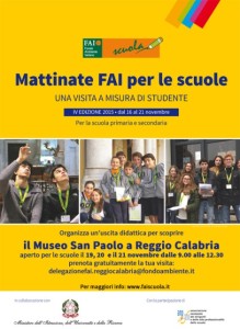 TORNANO LE MATTINATE DEL FAI: UNA VISITA A MISURA DI STUDENTE  - 