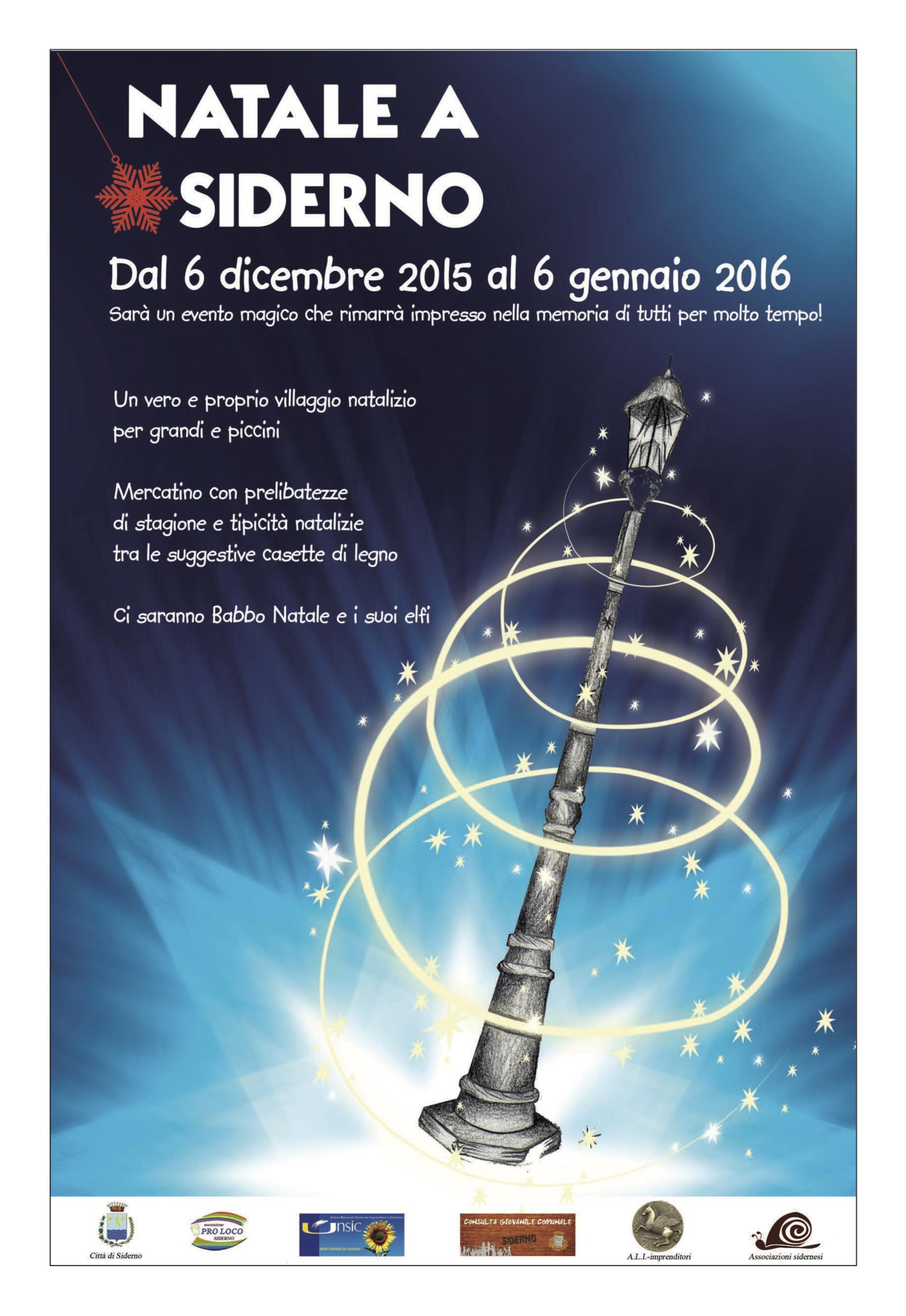 Siderno: giovedì la presentazione di 'Natale a Siderno' - 