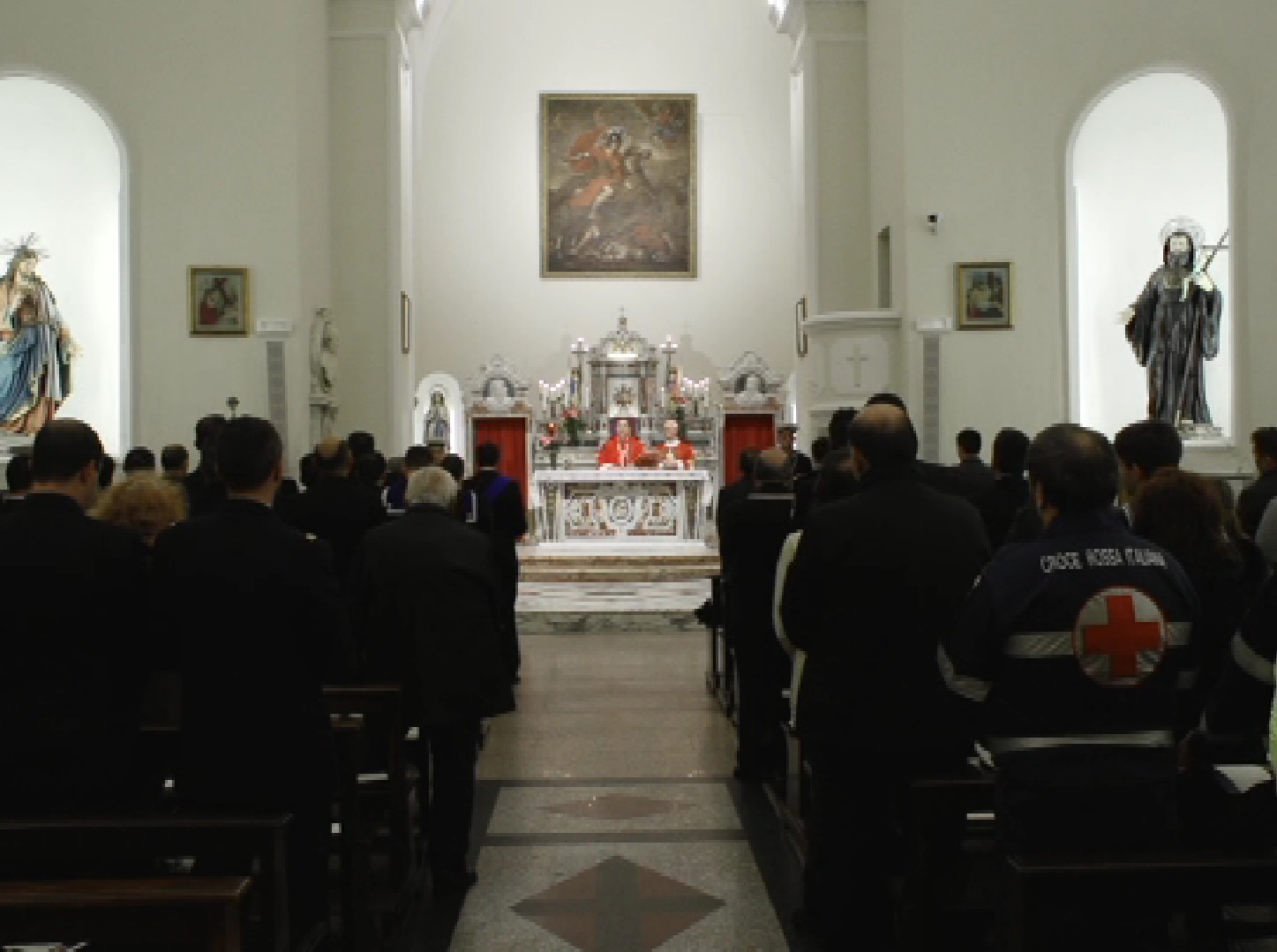 Roccella Jonica: La Guardia costiera celebra la Patrona Santa Barbara nella Chiesa San Vittorio - 