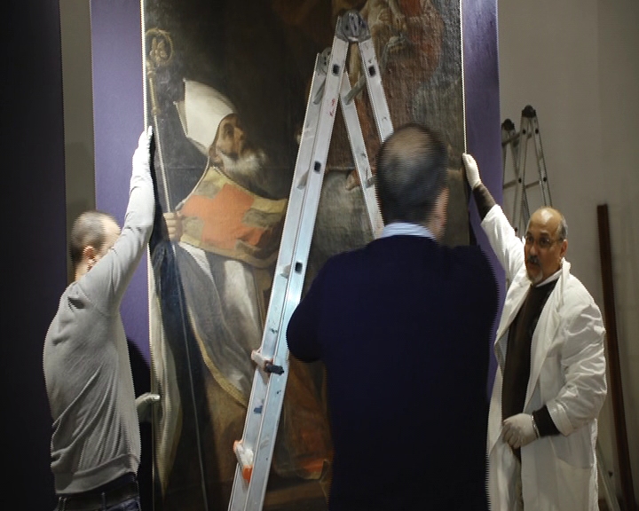 Roccella: il backstage della mostra di Mattia Preti e Gregorio Carafa  - 