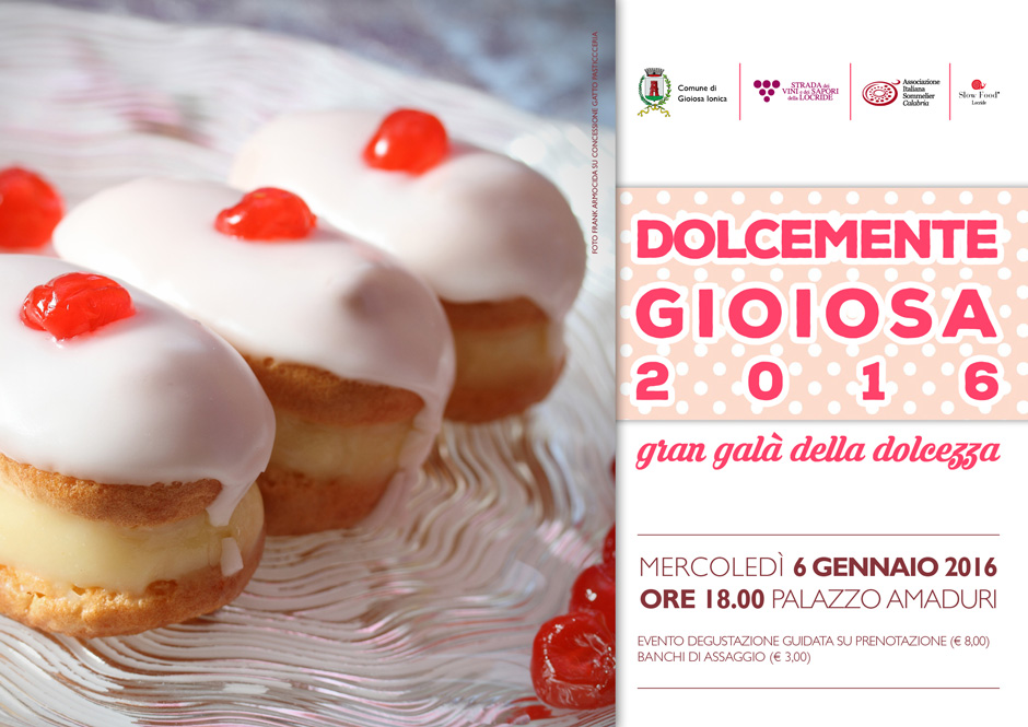 A Gioiosa Jonica il 6 Gennaio Gran Galà della Dolcezza 2016 - 