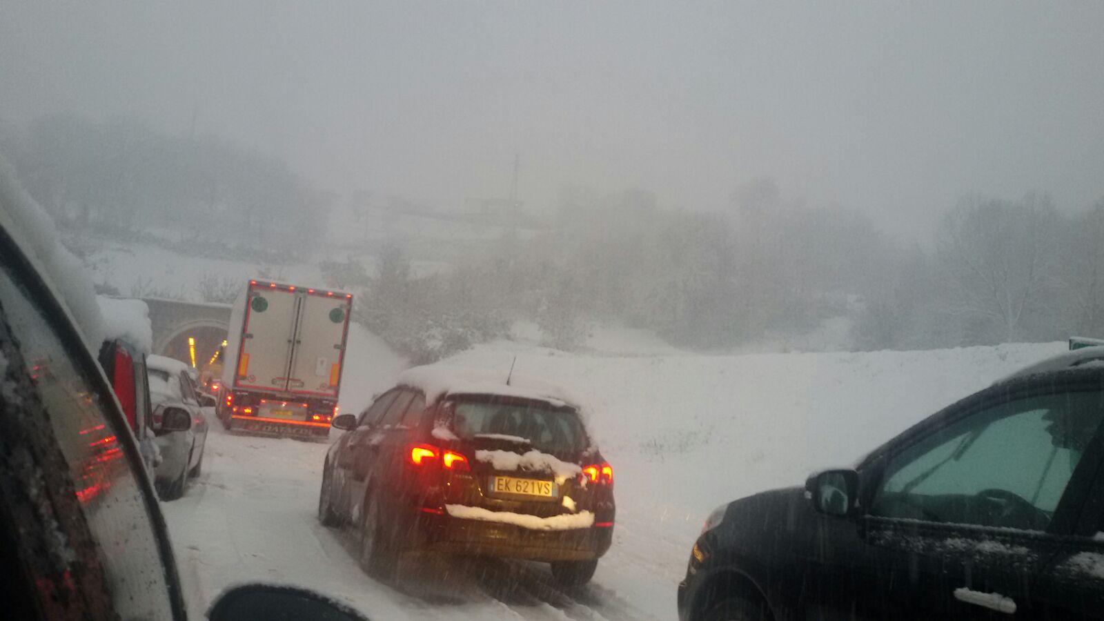 Il gelo e la neve mandano in tilt la SA-RC. Testimonianze in diretta - 