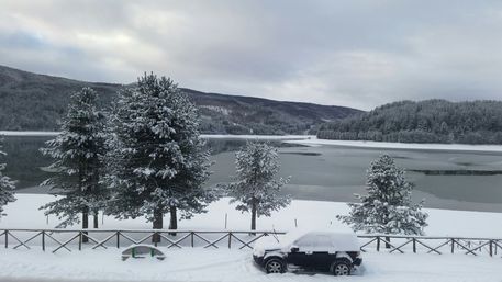 Gelo in Sila, -20 e laghi interamente ghiacciati - 