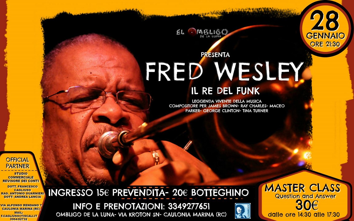 Caulonia (RC), Fred Wesley allOmbligo - 