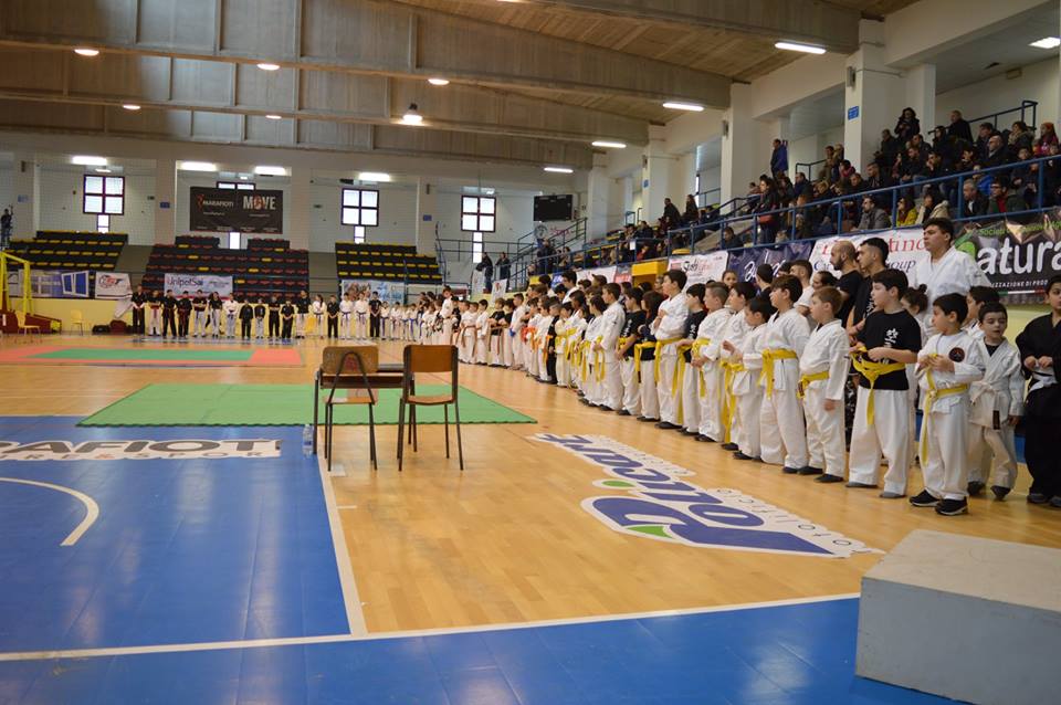 AL PALASPORT DI POLISTENA ECCELLENTI PRESTAZIONI DI PICCOLI GRANDI ATLETI - 