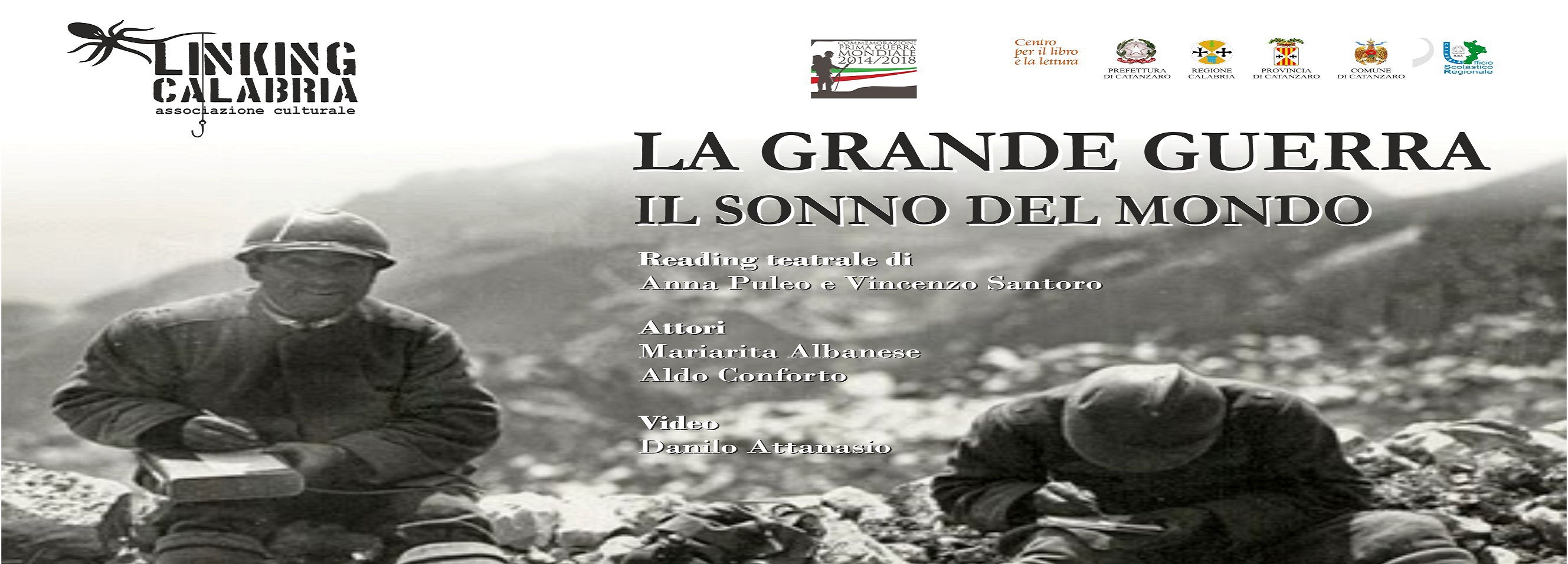 SOVERATO: Il sonno del mondo. Incontro sulla Grande Guerra - 