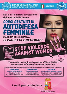 DIFESA PERSONALE FEMMINILE CON IL PATROCINIO DELLA POLIZIA DI STATO - 