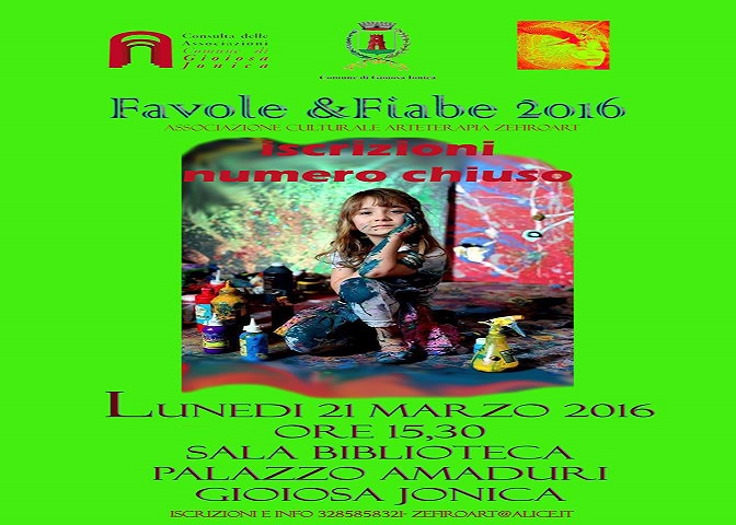 FAVOLE E FIABE EDIZIONE 2016 - 