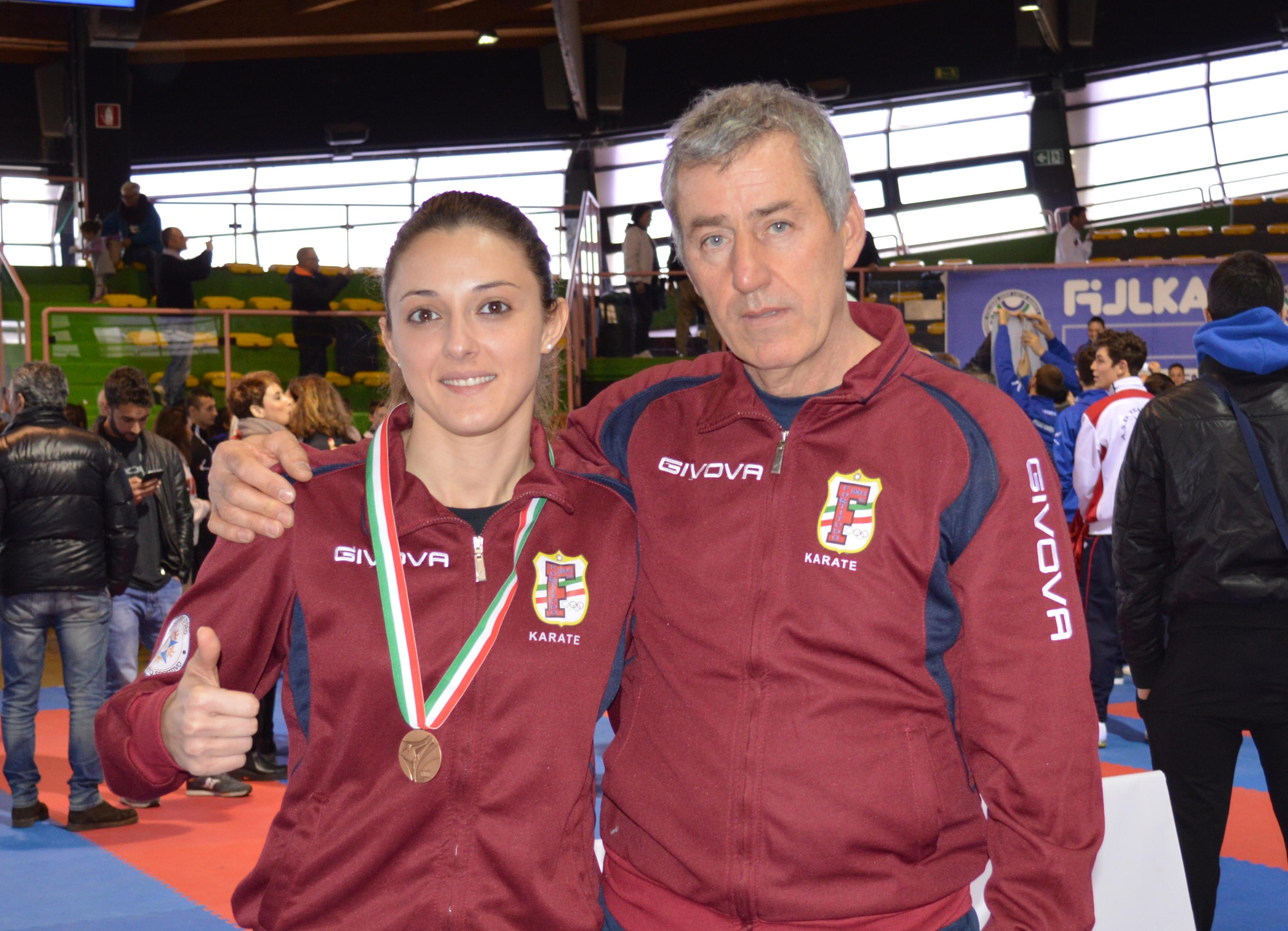 KARATE  Campionati Italiani Assoluti: la reggina Alessandra Benedetto conquista la sua 18° medaglia nazionale - 