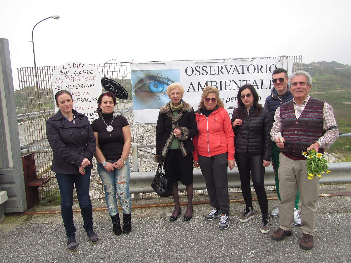 SIDERNO: CERIMONIA FUNEBRE PER LA DIGA SUL LORDO - 