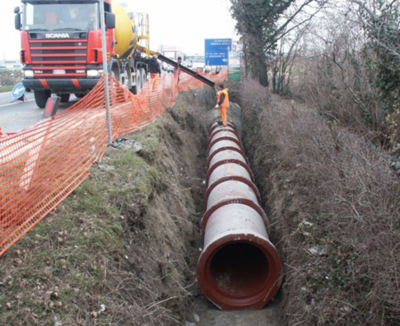 GIOIOSA JONICA: COMPLETATI I LAVORI DELLE RETE FOGNARIA LOCALITA  PONZO    - 