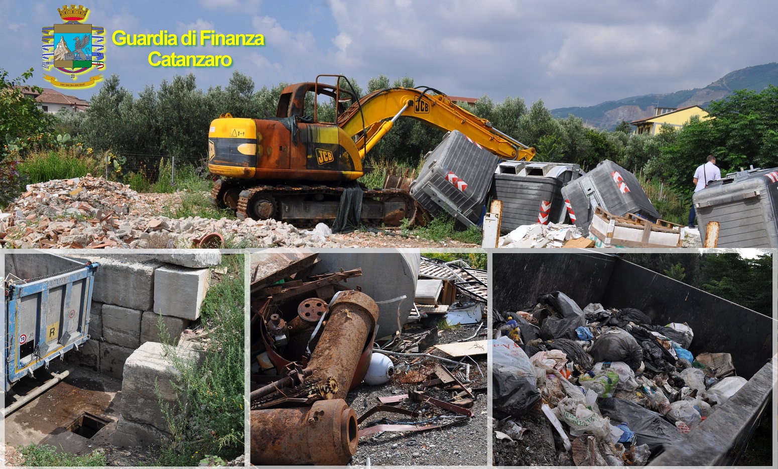 LAMEZIA: SEQUESTRATA DISCARICA ABUSIVA  - 