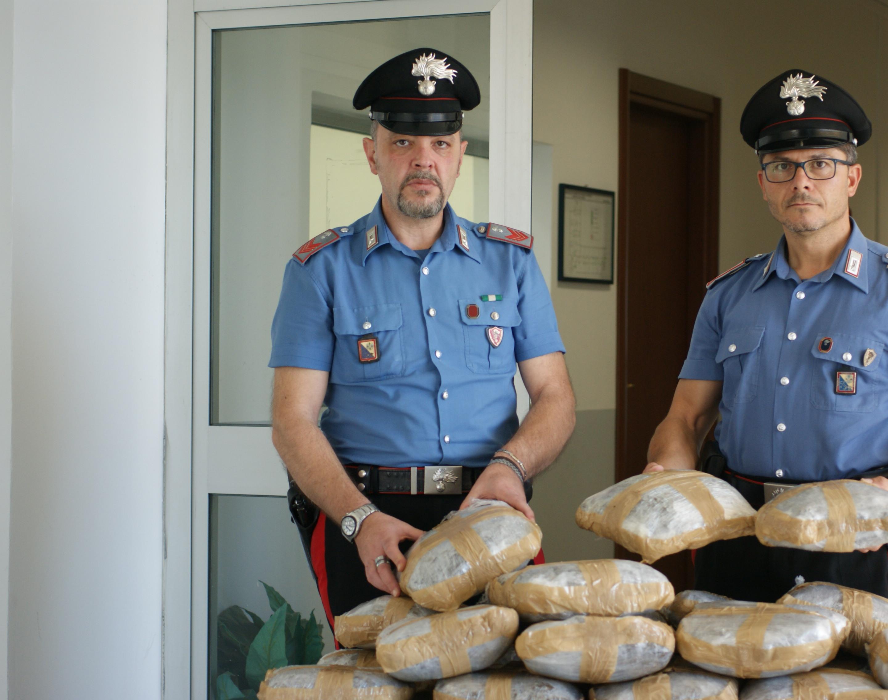 Il mare restituisce altri 40 kg di marijuana sul litorale di Cirò Marina - 