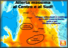 MEZZA CALABRIA SOTT' ACQUA E ANCHE NELLE PROX ORE NON ACCENNA A DIMINUIRE - 