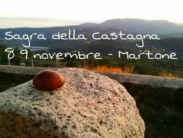 MARTONE: AL VIA LA SAGRA DELLA CASTAGNA - 