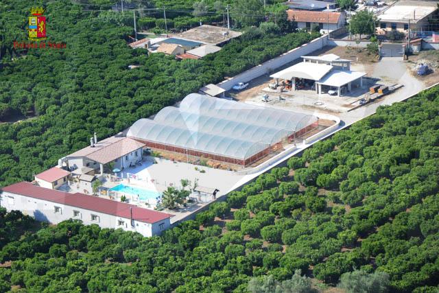 DROGA. VILLA DA 1MLN DI EURO CONFISCATA A GIOIA TAURO  - 