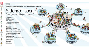 SIDERNO E LOCRI VERSO LA FUSIONE? IERI IL CONVEGNO VOLUTO DA ANTONIO TASSONE E GIOVANNI CALABRESE  - 