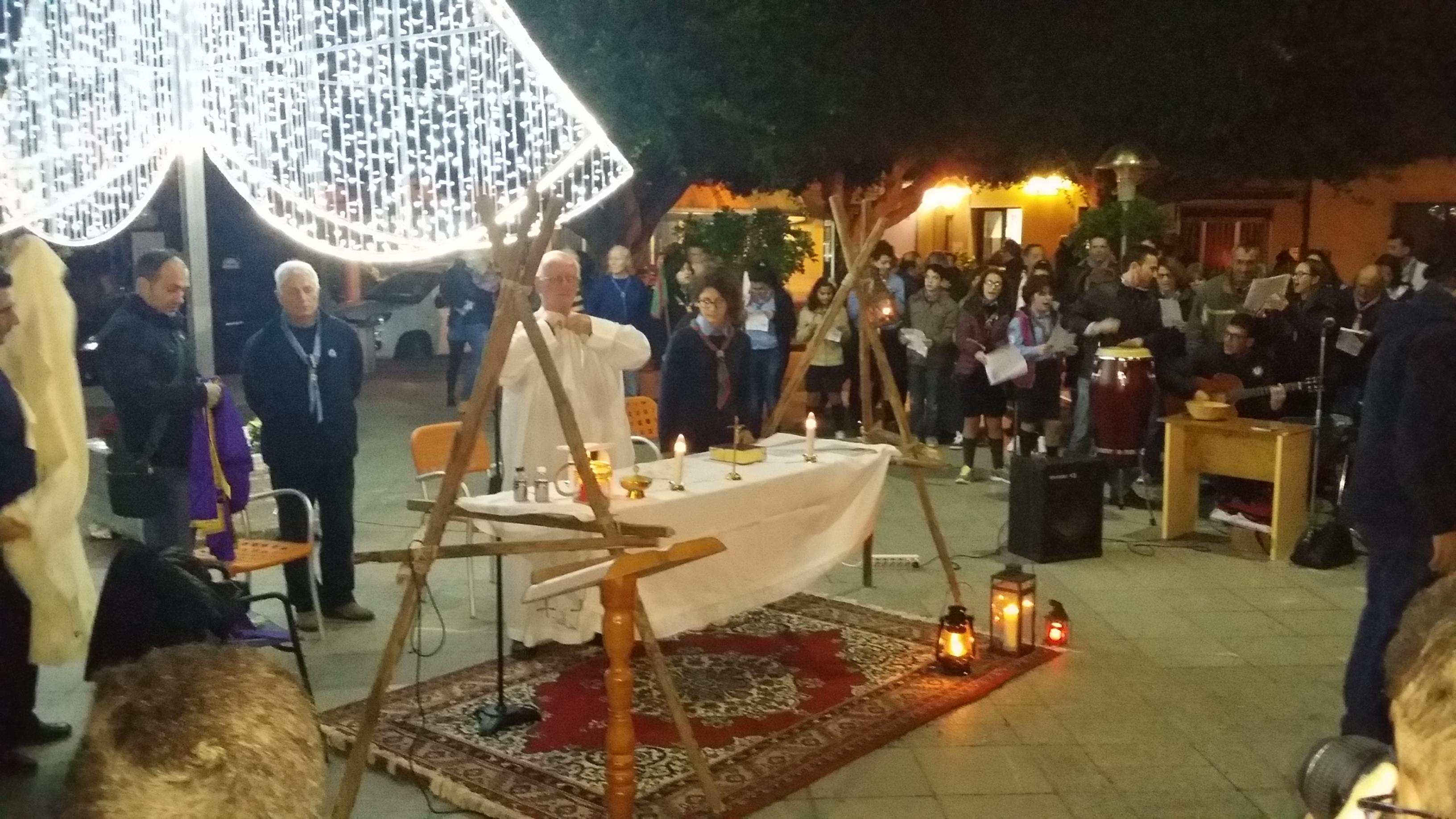 DA BETLEMME A ROCCELLA, E' ARRIVATA LA LUCE DELLA PACE - 