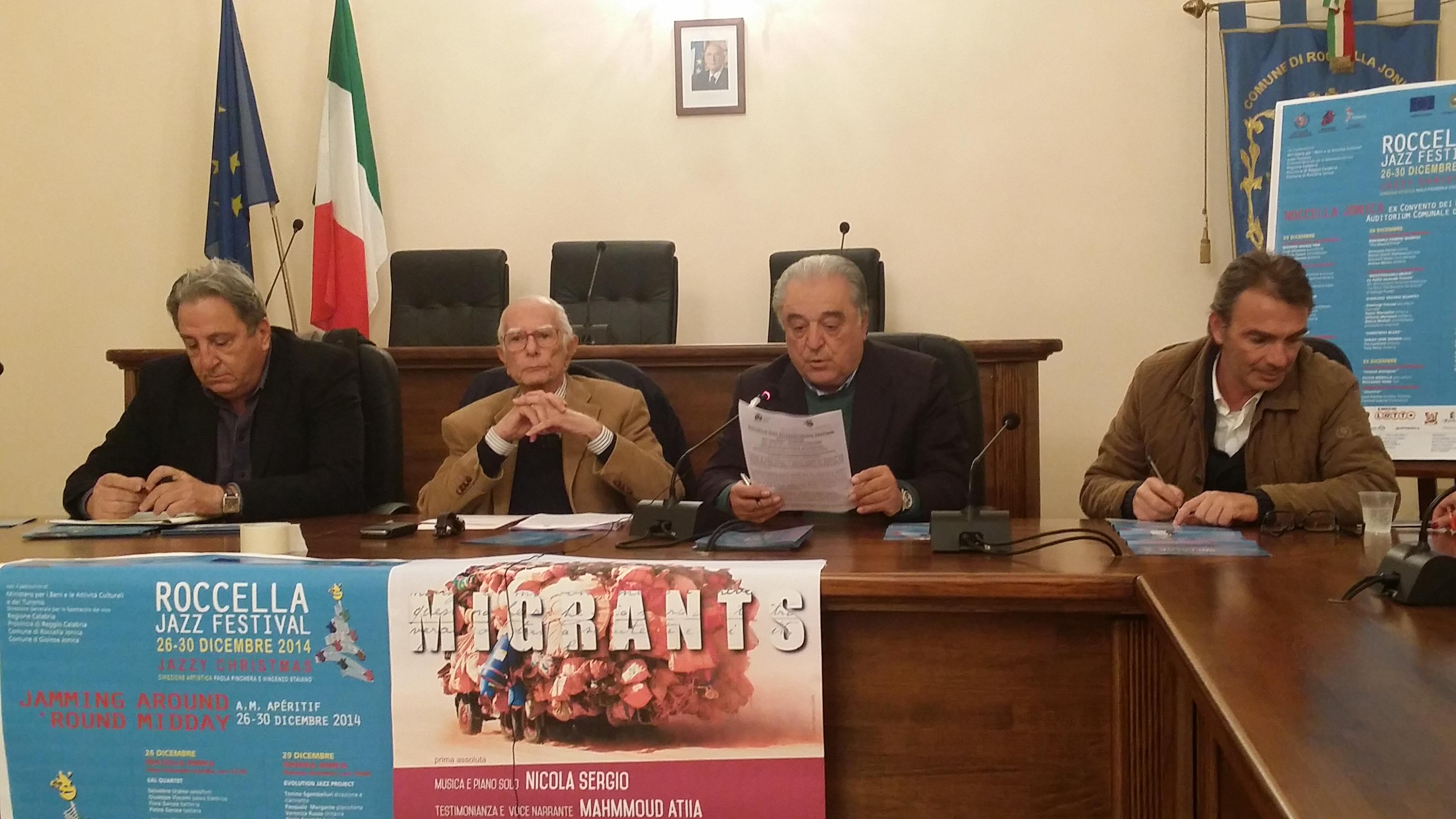 ROCCELLA JAZZY CHRISTMAS: PRESENTATO IL CARTELLONE DEI CONCERTI - 