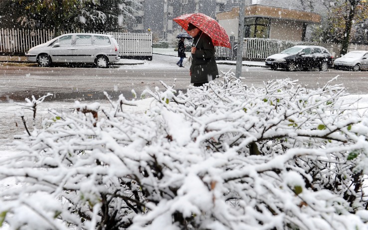 Nevicate intense e temperature sottozero in Calabria - 