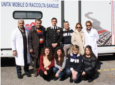 COMPAGNIA CARABINIERI SOVERATO: EFFETTUATA RACCOLTA DI SANGUE DA PARTE DELL'AVIS - 