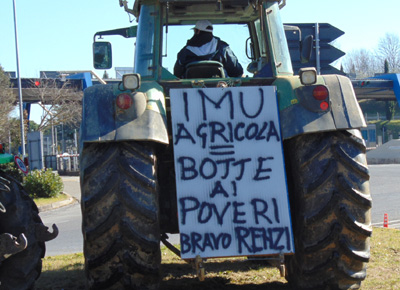 Agricoltori in piazza Catanzaro, no Imu - 