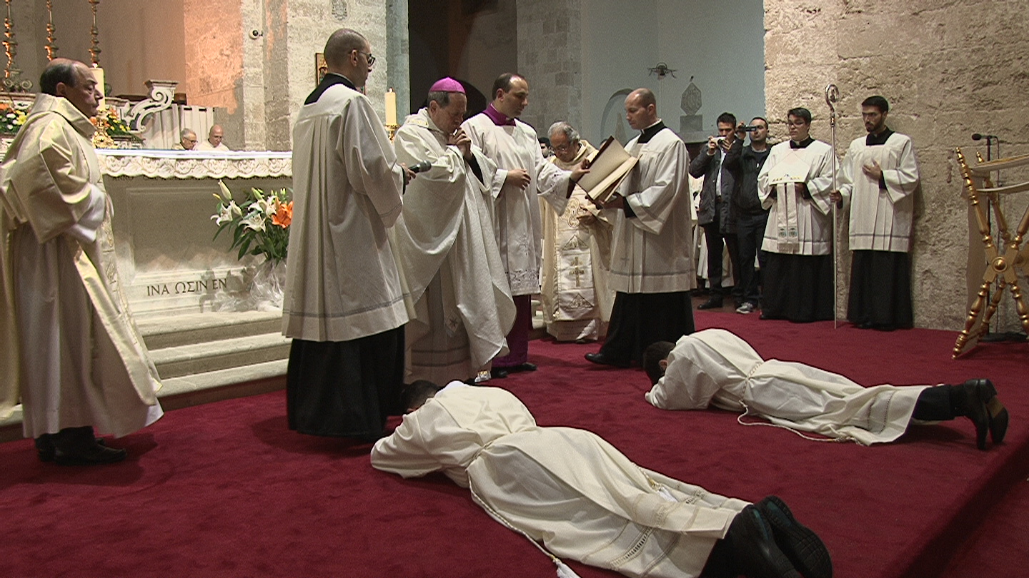 GERACE: ORDINATI DAL VESCOVO OLIVA DUE NUOVI DIACONI, ROCCO AGOSTINO E ANTONIO MAGNOLI - 