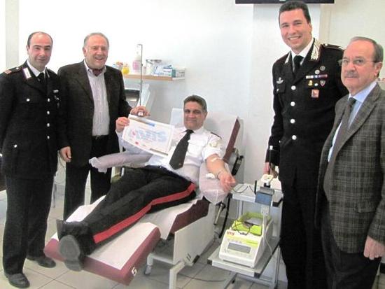 Avis: carabinieri Calabria donano sangue, raccolte 39 sacche - 