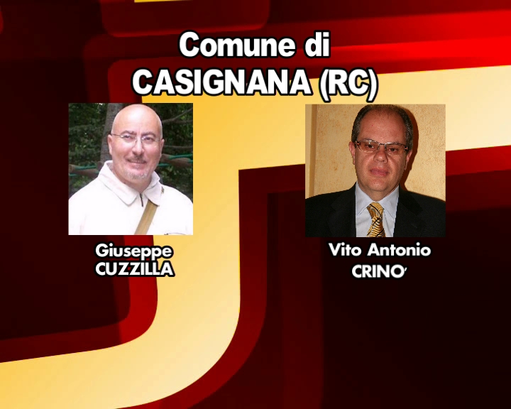 CASIGNANA: CRINO' IL NUOVO SINDACO - 